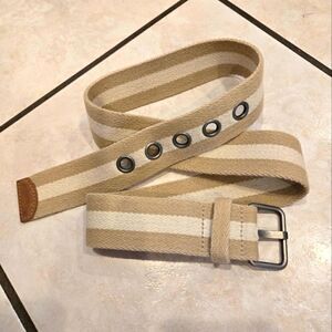 American Eagle Woven Striped Belt